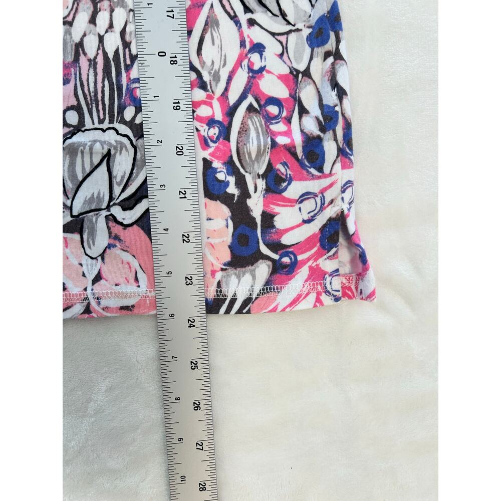 T by Talbots Women's Medium Floral Top - Picture 4 of 7
